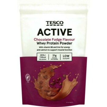 Food Recall Tesco Active Flavoured Whey Protein products -  recalled due to small pieces of metal Tesco is recal... photo #2