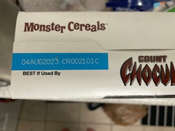 Consumer Review - Food Safety Target, Ray Mears Boulevard, Knoxville, TN, USA Count Chocula Bought a box of Count Chocula yesterda... photo #2