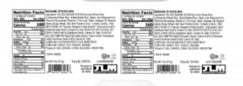 Food Recall JLM TUB Sesame sticks mix and roasted and salted sunflower meat tub - recalled due to allergens Lipa... photo #2