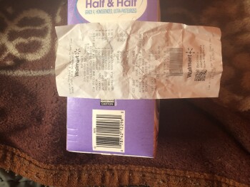 Consumer Review - Food Safety Walmart, Roosevelt Boulevard, Philadelphia, PA, USA Went there to buy the great Value Half and half... photo #2