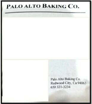 Food Recall Palo Alto Baking Company baked Products - recalled due to undeclared allergens California Department... photo #3