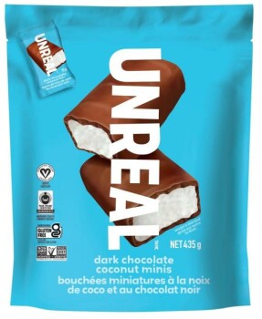 Retiro de alimentos UNREAL dark chocolate coconut minis - recalled due to Salmonella The affected product is being recal... foto #2