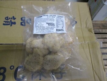 Food Recall Da Cheng  Vegan Drumsticks and Vegan Golden Nuggets  - recalled due to allergens Da Cheng Vegetarian... Foto #2