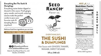 食品召回 Umami Everyday and Everything But The Sushi & Dumplings sauces - recalled due to allergen Seed Ranch... 照片 #2