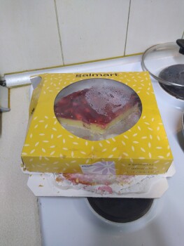 Consumer Review - Food Safety Galmart, Dostyk Plaza, Samal-2, Almaty, Kazakhstan October 24,  Cheesecake Nausea, vomiting, bloatin... photo #2