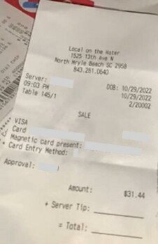Consumer Review - Food Safety Local on the Water, 13th Avenue North, North Myrtle Beach, SC, USA Ate magi tacos and drank a beer!... photo #2