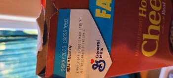 Consumer Review - Food Safety Cherrios, Kailua-Kona, HI, USA Pumpkin Cherrios , Strawberry Banana Cheerios and Honey Nut Cheerios... photo #2