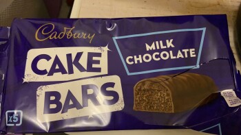 Consumer Review - Food Safety Poundland, Union Street, Bristol, UK I ate a Cadbury milk chocolate cake bar. About 30 minutes later... photo #1