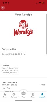 Consumer Review - Food Safety Wendy's, West Loop 250 North, Midland, TX, USA Walked in at 9:09, people that were waiting in line b... photo #2