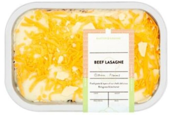 Food Recall Baxter & Greene Beef Lasagne - recalled due to undeclared allergens The FSAI announced the recall of... photo #1