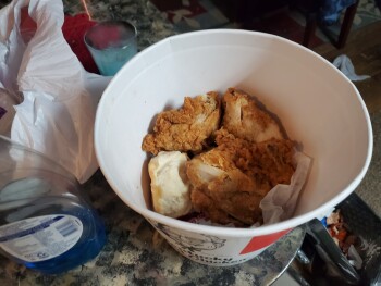 Consumer Review - Food Safety KFC, Alpine Avenue Northwest, Walker, MI, USA 11 /1 2022,  I ate chicken 4 pieces stomach  pain naus... photo #1