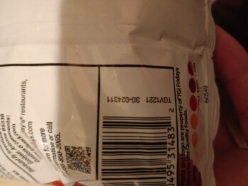 Consumer Review - Food Safety Dollar General, Tram Road, Splendora, TX, USA 11/8 I purchased a bag of TGI Fridays bacon and chedda... photo #2