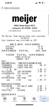 Consumer Review - Food Safety Pay Less Super Market, Greenbush Street, Lafayette, IN, USA Both myself and my boyfriend just had wh... photo #2