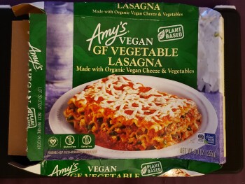 Consumer Review - Food Safety Amy's Kitchen Inc, Corporate Circle, Petaluma, CA, USA I ate their Vegan Gluten Free vegetable lasag... photo #2