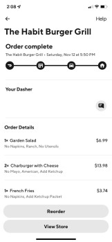 Consumer Review - Food Safety The Habit Burger Grill, Adams Avenue, Costa Mesa, CA, USA Saturday night November 12,  Seemed to be... photo #2