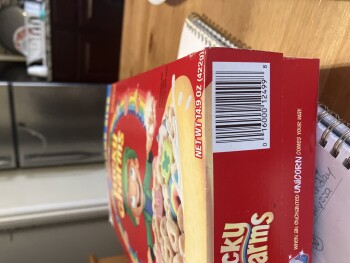 Consumer Review - Food Safety Lucky Charms, ShopRite of Elizabeth, West Grand Street, Elizabeth, NJ, USA Yesterday,  Lucky Charms... photo #1