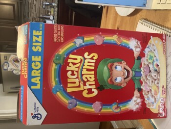 Consumer Review - Food Safety Lucky Charms, ShopRite of Elizabeth, West Grand Street, Elizabeth, NJ, USA Yesterday,  Lucky Charms... photo #3