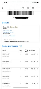 Consumer Review - Food Safety Sam's Club, 350 Harbison Boulevard, Columbia, SC, USA We bought a 2pak lobster bisque from this stor... photo #4