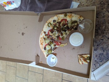 消费者评论 - 食品安全 MOD Pizza, North Glassford Hill Road, Prescott Valley, AZ, USA Both me and my wife got some sort of... 照片 #2