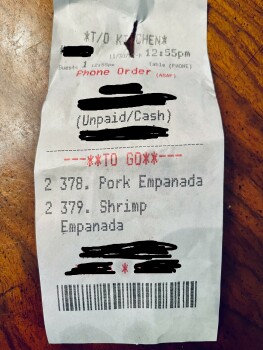 消费者评论 - 食品安全 Aunt Chiladas Mexican Grill, Fort Salonga Road, Northport, NY, USA I stopped at the restaurant for l... 照片 #2