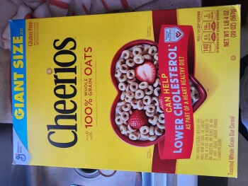 Consumer Review - Food Safety Hy-Vee Grocery Store, E Euclid Ave, Des Moines, IA, USA Purchased a Giant size box of Cheerios from... photo #1