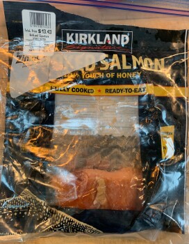 Avis du consommateur - Sécurité alimentaire Kirkland Smoked Salmon with a touch of honey, Costco, WA, USA Scombroid Fish Poisoning from smoked s... photo #2
