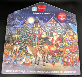 Food Recall Lidl US Advent Calendar (Premium Chocolate with a Creamy Filling) - recalled due to Salmonella Lidl... photo #1