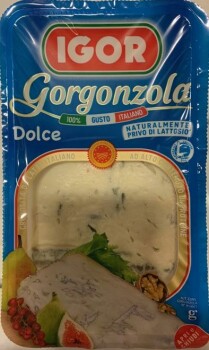 Food Recall Igor Gorgonzola mild ripened blue-veined cheese - recalled due to Listeria monocytogenes The affecte... photo #2