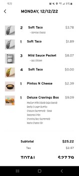 Consumer Review - Food Safety Taco Bell, South 38th Street, Tacoma, WA, USA Ordered some tacos with beef last night within 30 minu... photo #3