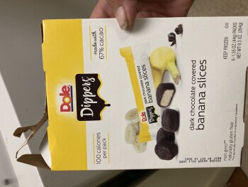 Consumer Review - Food Safety Walmart Supercenter, Waltons Way, Somersworth, NH, USA Dark Chocolate covered Bananas, Normally I lo... photo #1