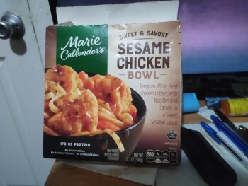 Consumer Review - Food Safety Cub - St Paul Midway, University Avenue West, Saint Paul, MN, USA Marie Callender's® SESAME CHICKEN... photo #1