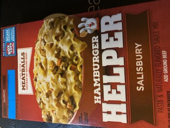 Consumer Review - Food Safety Hamburger Helper, H-E-B, 2110 West Slaughter Lane, Austin, TX, USA Bought hamburger helper beef stro... photo #1