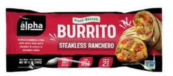 Food Recall Alpha Frozen Burritos - recalled due to undeclared milk Miso Brothers, Inc. dba Alpha Foods, is volu... photo #6