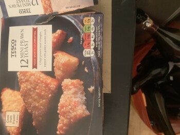 Consumer Review - Food Safety Tesco Superstore, Dovecot Road, Peebles, UK I bought mini prawn toast triangles - 12 in pack from fr... photo #2