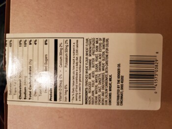 Reseña del consumidor - Seguridad alimentaria Kroger, Crown Plaza Drive, Columbus, OH, USA Private selection all butter croissants. Upcoming 04157... foto #2