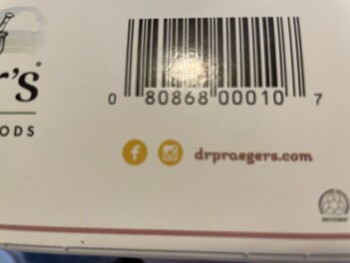 Consumer Review - Food Safety Dr. Praeger’s California Veggie Burger, Detroit, MI, USA We baked four veggie burgers per cooking in... photo #3