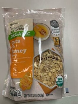 Food Recall Full Circle Market Oat & Honey Organic Granola - recalled due to undeclared almonds Garden of Light... photo #3