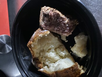 Consumer Review - Food Safety Texas Roadhouse, Vista Way, Oceanside, CA, USA Wednesday December 28 at 7 pm. Had large Filet Mignon... photo #1