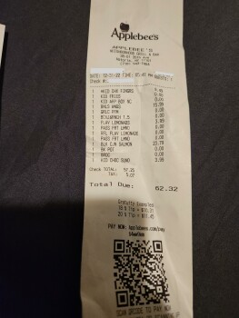 Consumer Review - Food Safety Applebee's Grill + Bar, 35th Avenue, Astoria, Queens, NY, USA Today, I had the bonesless wings with... photo #2