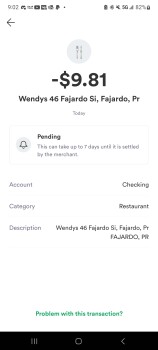 Consumer Review - Food Safety Wendy's, Interstate PR3, Fajardo, Fajardo, Puerto Rico Today,  coffee and fries It took around 2 or... photo #2