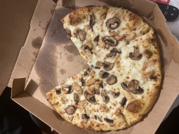 Consumer Review - Food Safety Domino's Pizza, Baker Street, Costa Mesa, CA, USA Now,  The only thing I had today was cereal and al... photo #1