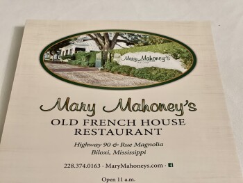 Reseña del consumidor - Seguridad alimentaria Mary Mahoney's Old French House, Rue Magnolia, Biloxi, MS, USA 12/23/22
Had lobster imperial.  Shar... foto #2