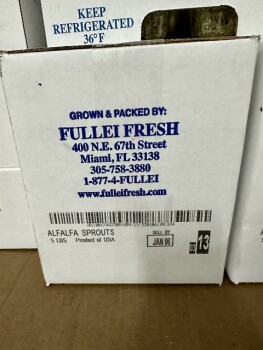 食品召回 Fullei Fresh Alfalfa Sprouts in 8 oz clamshells - recalled due to Shiga toxin Fullei Fresh is volunt... 照片 #2