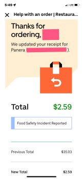 Avaliação do consumidor - Segurança alimentar Panera Bread, 2627 South Oneida Street, Green Bay, WI, USA It was my first time having that turkey b... foto #2