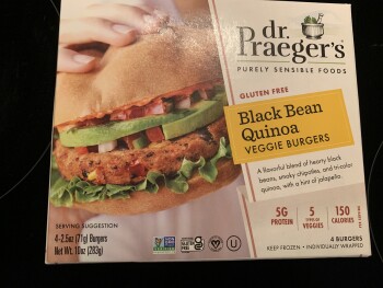 Consumer Review - Food Safety Weis Markets, Orville Road, Essex, MD, USA I bought Dr Praeger’s black bean/quinoa frozen burger fro... photo #1