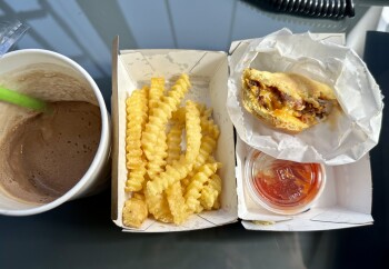 Consumer Review - Food Safety Shake Shack Theater District, 8th Avenue, New York, NY, USA Tuesday evening 10pm I purchased a burge... photo #1