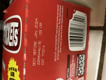 Consumer Review - Food Safety Pepperoni Hot Pockets, Walmart Supercenter, Benbrook Boulevard, Benbrook, TX, USA Onevweek ago I ate... photo #1