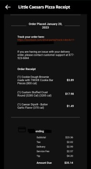 Consumer Review - Food Safety Little Caesars Pizza, N Berwick Dr, Savannah, GA, USA Yesterday to present. My brother got sick as w... photo #3