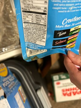 Consumer Review - Food Safety Target, East 3rd Street, Bloomington, IN, USA I bought a tuna pouch to make tuna Mac and cheese and... photo #2