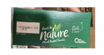 نذكر الطعام Back to Nature Fudge Mint Cookies - recalled due to undeclared peanuts B&G Foods announced today it... صورة فوتوغرافية #2